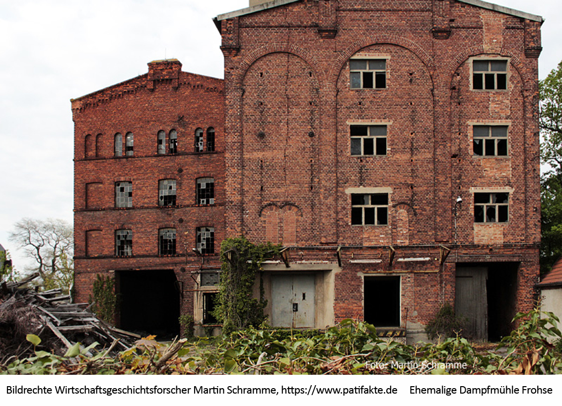 ehemalige Dampfmühle, Schönebeck OT Frohse